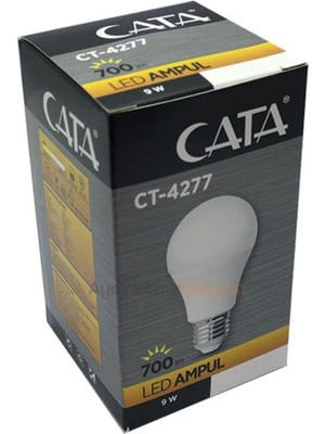 Hype Store CT-4277B LED Ampul, 9 W, 730 Lm, Beyaz Işık