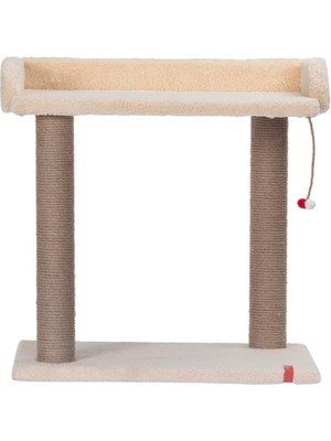 Hype Store Pugalo Platform Oturaklı Melody Model Kedi Tırmalaması (Krem)