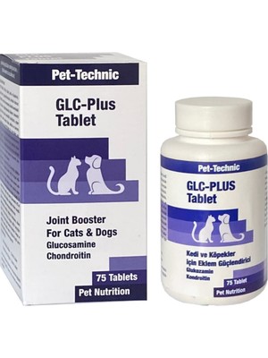 Hype Store Pet-Technic Glc Tablet – Kedi ve Köpekler Için Glukozamin ve Kondroitin Içerikli Eklem Destekleyici