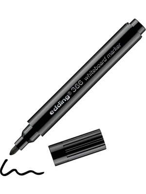 Hype Store Eddıng Whiteboardmarker Mini Eddıng 366, 1 Mm, Siyah