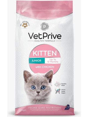 Hype Store 8688 Vet Prive Cat Kitten With Chicken 1,5 kg