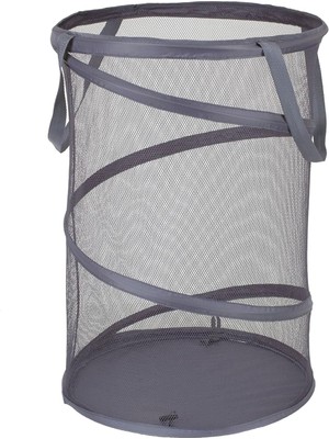 Hype Store Katlanabilir File Çamaşır Sepeti, Kömür Grisi, 2027-1