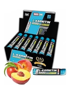 SHC4200 Hardline L-Karnitin Matrix 3000 Mg 20 Ampül Şeftali Aromalı