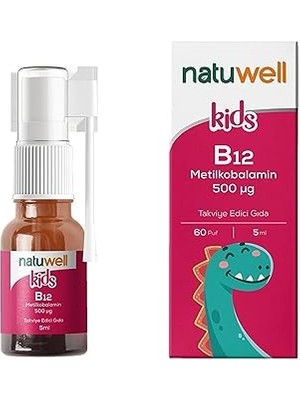 SHC4200 Natuwell Kids B12 Metilkobalamin 5 ml