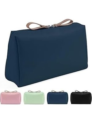 SHC4200 Xspring Makyaj Çantası, Taşınabilir Su Geçirmez Aksesuar Organizer, Çift Fermuarlı Küçük Kozmetik Ç