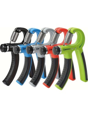 Jetfast 1 Adet 10-60 Kg Sertlik Ayarlı El Yayı Ayarlanabilir Bilek Kas Güçlendirme Aleti Kaydırmaz