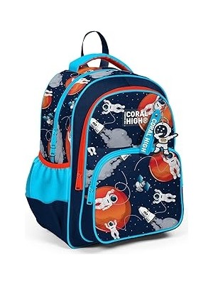 SHC4200 Coral High Lacivert Astronot Ilkokul ve Günlük Sırt Çantası - Erkek Çocuk