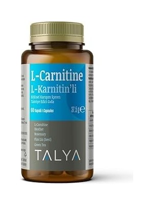 SHC4200 Talya L-Carnitine L-Karnitin'li Bitkisel Karışım Içeren Takviye Edici Gıda - Sporcu Destek Takviyes