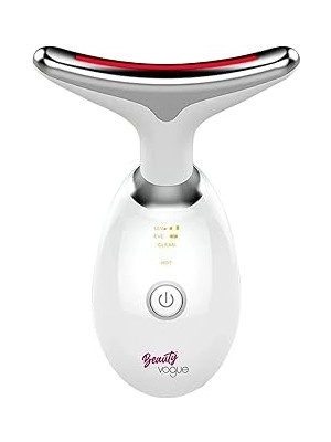 SHC4200 Boyun Yüz Sıkılaştırıcı Kırışıklık Giderme Aleti, Çift Çene Azaltıcı Titreşim Masajı Kırışıklıklar