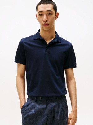 Vans Hıdden Placket Reg Polo Erkek Mavi T-Shirt - MW0MW41513