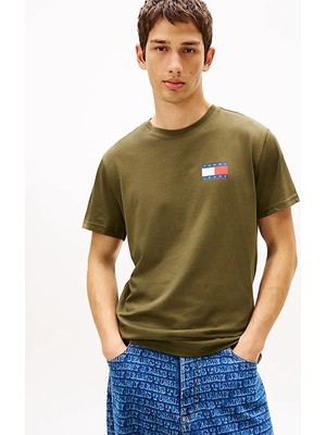 Vans Tjm Slım Essentıal Flag Tee Ext Erkek Yeşil T-Shirt - DM0DM20740