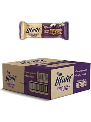 SHC4200 Eti Lifalif Kırmızı Meyveli Yulaf Bar 35 G x 16 Adet