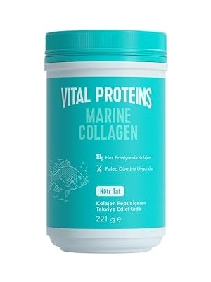 SHC4200 Vital Proteins Marine Collagen 221 gr Nötr Tat