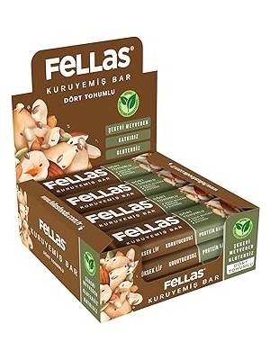 SHC4200 Fellas Dört Tohumlu Kuruyemiş Bar 12X30 gr