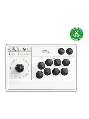 SHC4200 8bitdo &amp; Pc Için Arcade Stick (Windows 10) - Beyaz