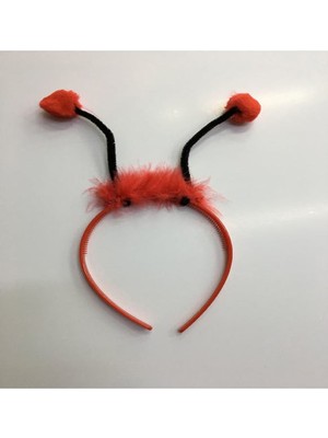Gösteriler Için Uğur Böceği Tacı 25X11 cm