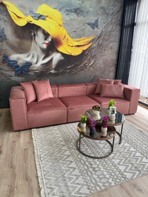 Erduran Mobilya Angelo 3 Modül Kanepe