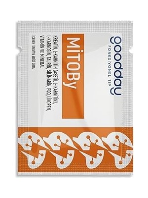 SHC4200 Goodday Mi̇toby 30 Saşe Takvi̇ye Edi̇ci̇ Gida