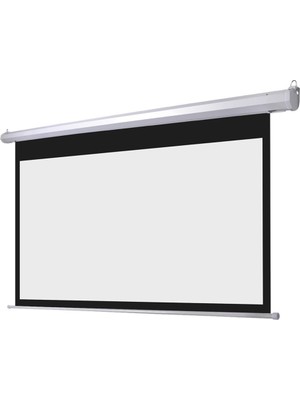 Everest EPP-180, 180X180, Motorlu, Projeksiyon Perdesi, Uzaktan Kumandalı, Arkası Siyah Fonlu, Duvar ve Tavana Asılabilir