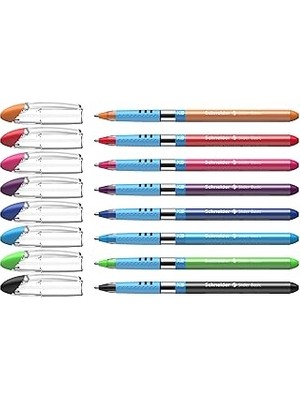 SHC4200 Schneider Slider Tükenmez Kalem, Yumuşak Sap ve Çizgi Kalınlığına Sahip Kapaklı Model