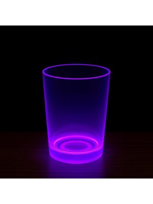 Partyglow Neon Mor Bardak 8.5 x 10.5 cm