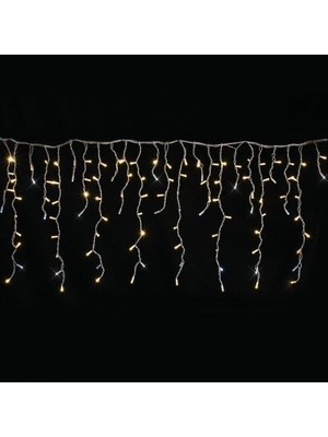 Pazarita 4m 120 LED Çakarlı Perde Işık