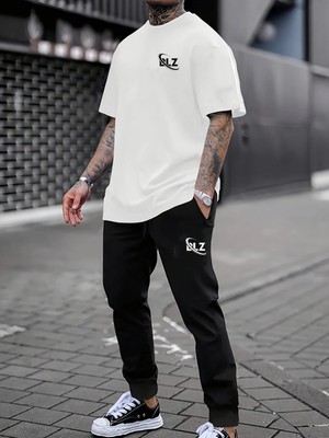 Bellanova 2'li Kombin Set Erkek Klasik Fit Kısa Kollu Tişört