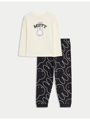 Marks & Spencer Pamuklu Miffy Pijama Takımı