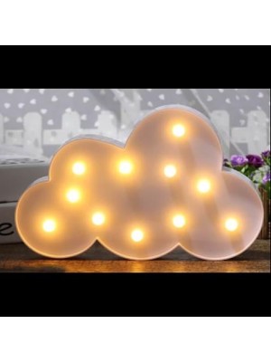 Pazarita Bulut Şeklinde LED Gece Lambası