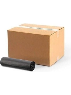 Home Jumbo Boy Siyah Çöp Torbası 80X110 cm - 800 gr 10 Lu