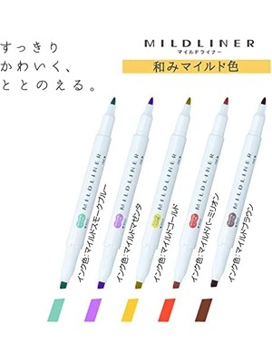 Storemax Zebra Wkt7-5c-Rc-N Vurgulayıcı, Mildliner, Renk, Rc5 Renkler