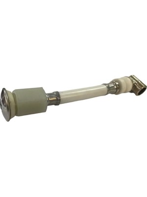 Asma Klozet Için Dirsekli Taharet Hortumu 9 cm Düz Uç