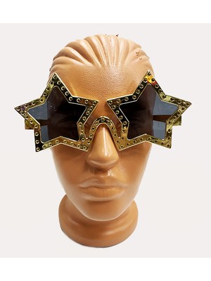 urfakent bilişim ve medya danışmanlık Altın Yıldız Metalize Parti Gözlüğü