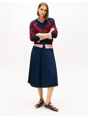 Tommy Hilfiger   FLUID PLEATED PULL ON MIDI SKIRT