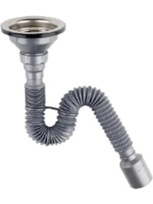 Çöpmak Kapalı Körüklü Evye Sifonu 50 mm