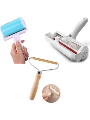 Hype Store Enfein Kedi Köpek Sürgülü Tüy Toplayıcı Hazneli 2 Yönlü Kıyafet Koltuk Halı Yatak Kıl Toz Tüy Toplay