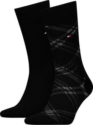 Tommy Hilfiger Th Men Sock 2p Check Erkek Beyaz Çorap - S701236310