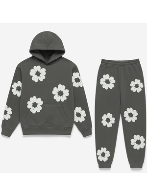 Bellanova Oversize Asphalt Spotted Sweatshirt Takim