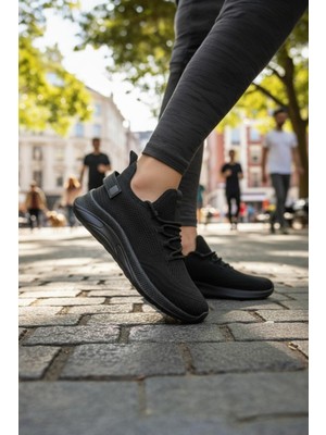 Enoch Erkek Günlük Spor Ayakkabı Örme Sneaker Çoraplı Yapı ve Bilek Destekli Yürüyüş Modeli