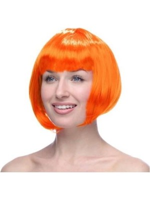 Pazarita Turuncu Peruk Saç