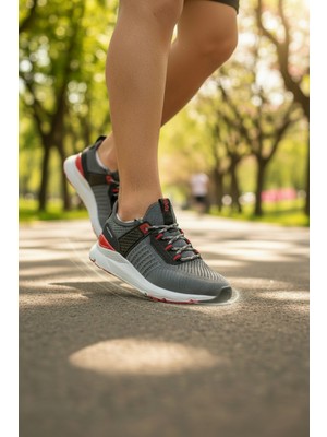 Enoch Erkek Spor Ayakkabı Koşu ve Yürüyüş Sneaker Yan Destekli ve Örme Performans Modeli