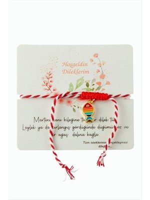 Freedom Store Karpuz Püskül Marteniçka Ip Bileklik