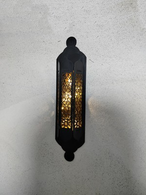 Hankara Dekoratif Selçuklu Model Aplik Duvar Lambası Pilli