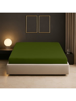 Sabia %100 Pamuk 62 Tel – 80X190 +30 cm Yüksekliğe Kadar Uygun Tek Kişilik Lastikli Çarşaf