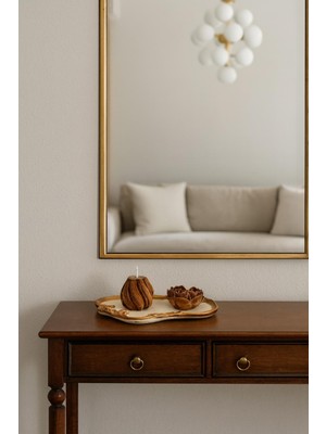 Dekoratif Tepsili Mumseti