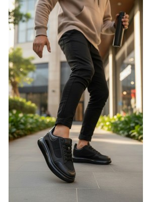 Enoch Erkek Alex Model Sneaker Kalın Tabanlı Oversize Model Lüks ve Tok Görünüm