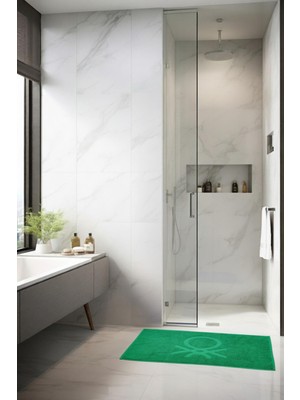 United Colors Of Benetton Benetton %100 Pamuk Yeşil 50X80 cm Banyo Paspas Havlu