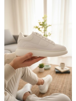 Enoch Erkek Alex Model Sneaker Kalın Tabanlı Oversize Model Lüks ve Tok Görünüm