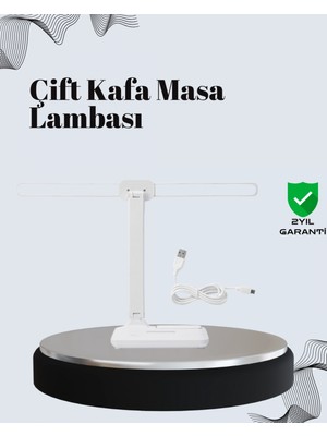 Marsilyan Ayarlanabilir Açıya Sahip Masa Lambası | Kademeli Işık Seviyesi, Modern ve Kompakt Tasarım