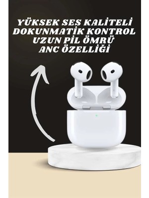 No 35 Moda 7 Kordonlu Akıllı Saat ve 3.nesil Kulaklık Dokunmatik Ekran Sesli Görüşme Yapabilen